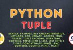 Python-Tuple